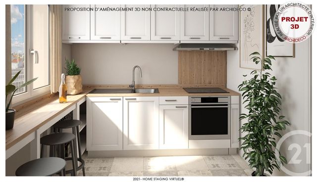 Appartement F2 à vendre - 2 pièces - 44.27 m2 - LIMOGES - 87 - LIMOUSIN - Century 21 Victor Hugo Appartement F2 à vendre - 2 pièces - 44.27 m2 - LIMOGES - 87 - LIMOUSIN - Century 21 Victor Hugo