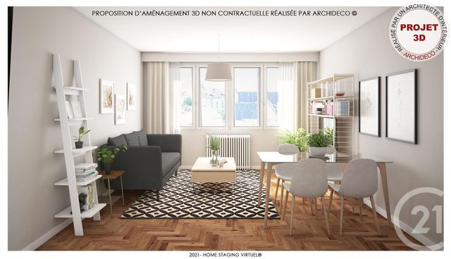 Appartement F2 à vendre - 2 pièces - 44.27 m2 - LIMOGES - 87 - LIMOUSIN - Century 21 Victor Hugo Appartement F2 à vendre - 2 pièces - 44.27 m2 - LIMOGES - 87 - LIMOUSIN - Century 21 Victor Hugo