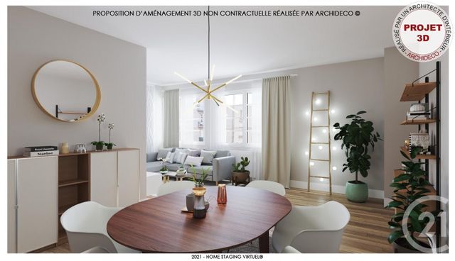 Afficher la photo en grand Appartement F4 à vendre - 5 pièces - 120.39 m2 - LIMOGES - 87 - LIMOUSIN - Century 21 Victor Hugo
