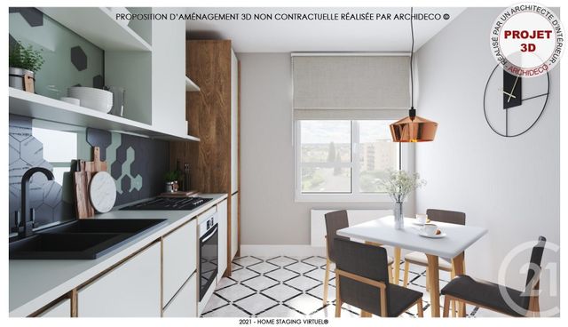 Afficher la photo en grand Appartement F2 à vendre - 2 pièces - 54.01 m2 - LIMOGES - 87 - LIMOUSIN - Century 21 Victor Hugo