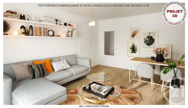 Appartement F2 à vendre - 2 pièces - 48.51 m2 - LIMOGES - 87 - LIMOUSIN - Century 21 Victor Hugo