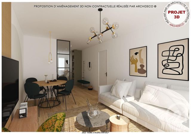 Appartement T3 à vendre - 3 pièces - 51.16 m2 - LIMOGES - 87 - LIMOUSIN - Century 21 Victor Hugo