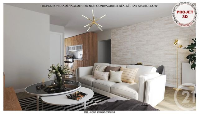 Appartement F3 à vendre - 3 pièces - 62.82 m2 - LIMOGES - 87 - LIMOUSIN - Century 21 Victor Hugo
