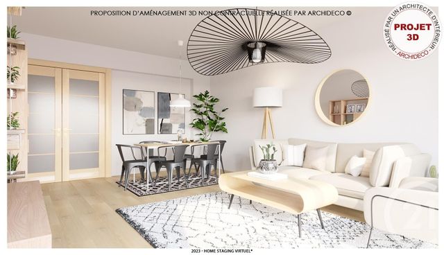 Appartement F4 à vendre - 4 pièces - 89.48 m2 - LIMOGES - 87 - LIMOUSIN - Century 21 Victor Hugo