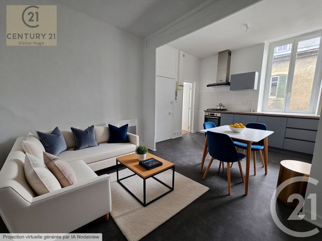 Appartement F1 à louer - 1 pièce - 21.36 m2 - LIMOGES - 87 - LIMOUSIN - Century 21 Victor Hugo